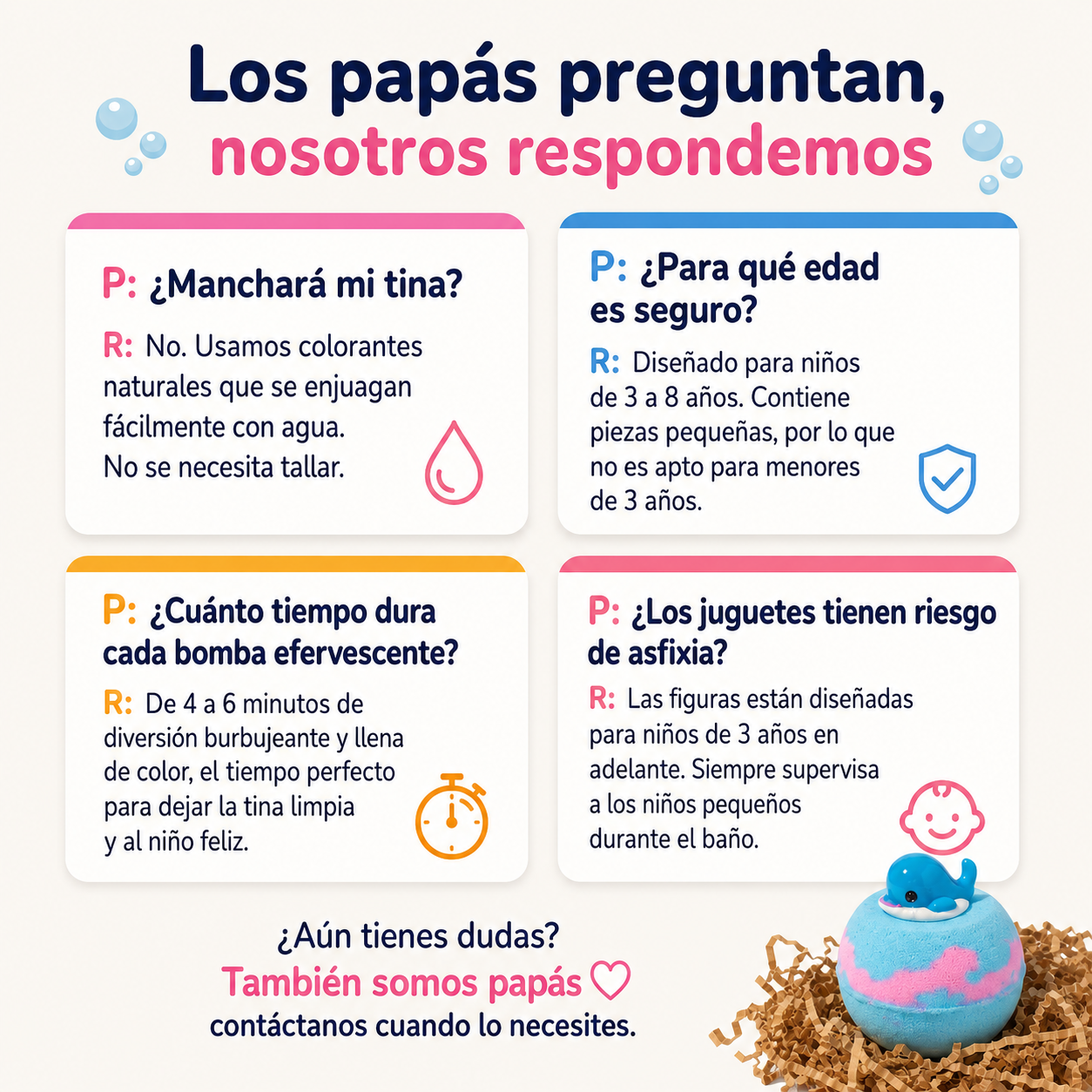 AquaFiesta Kids™ — La forma más divertida de hacer que los niños quieran bañarse