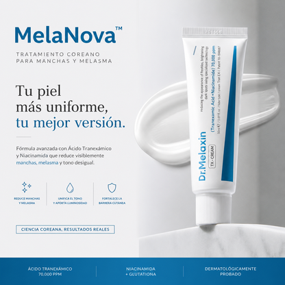 MelaNova™ — Tratamiento Coreano Avanzado para Manchas y Melasma